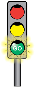 stop and go light