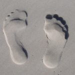 Feet prints